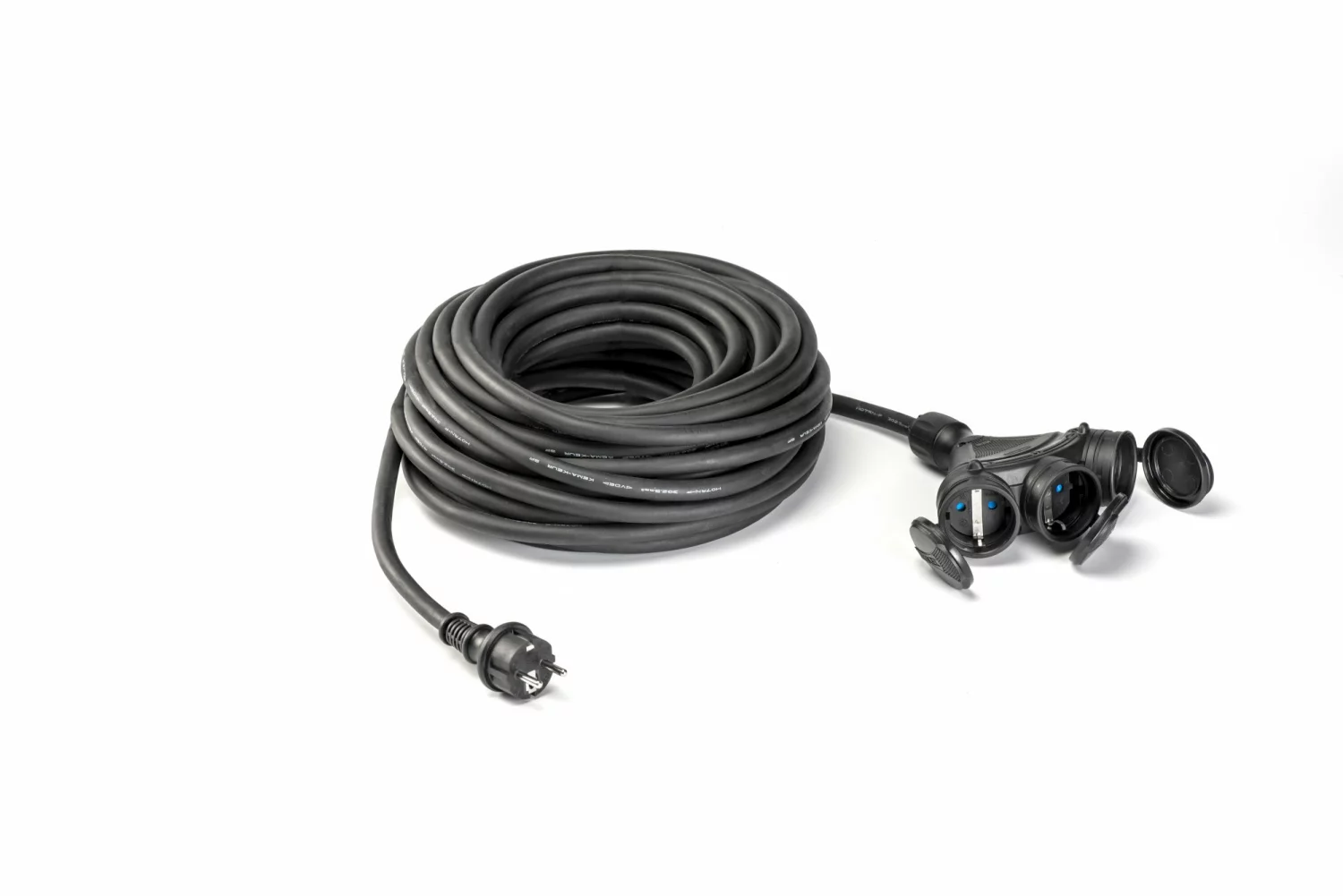 WikuTech WT 3008 Professionele verlengkabel - 20m - H07RN-F 3G2,5mm²