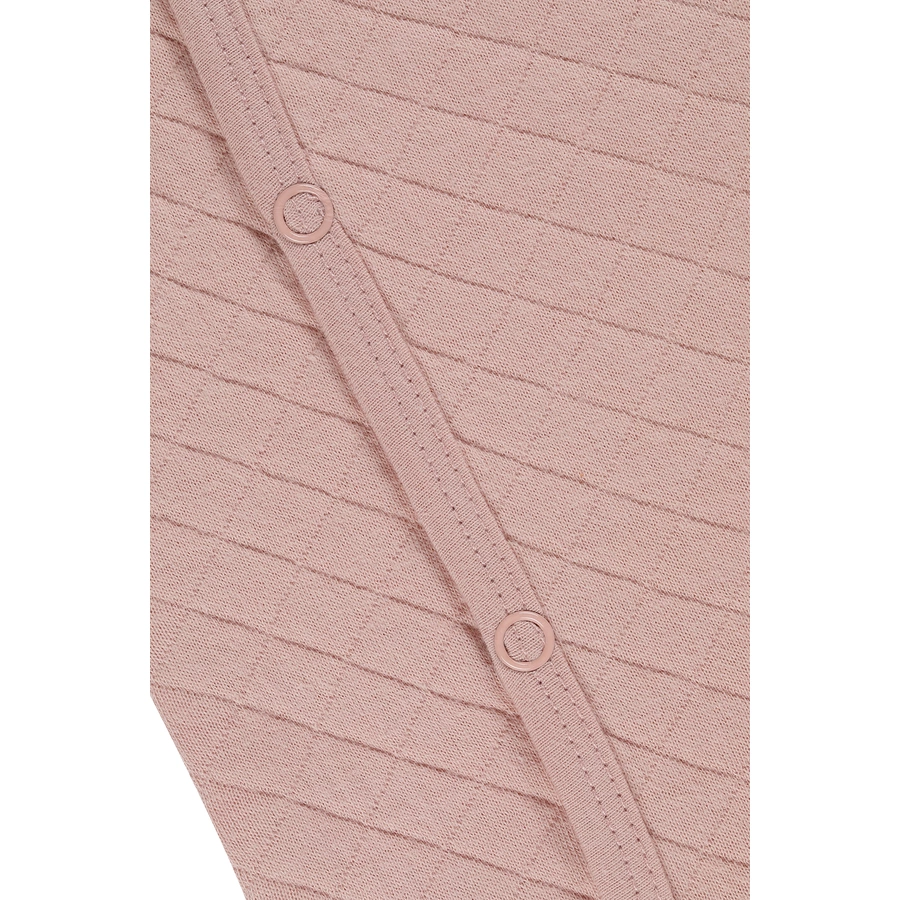 kindsgard Babyoverall vaffel rosa