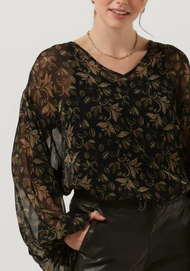 ACCESS groene access blouse w2-2036-743