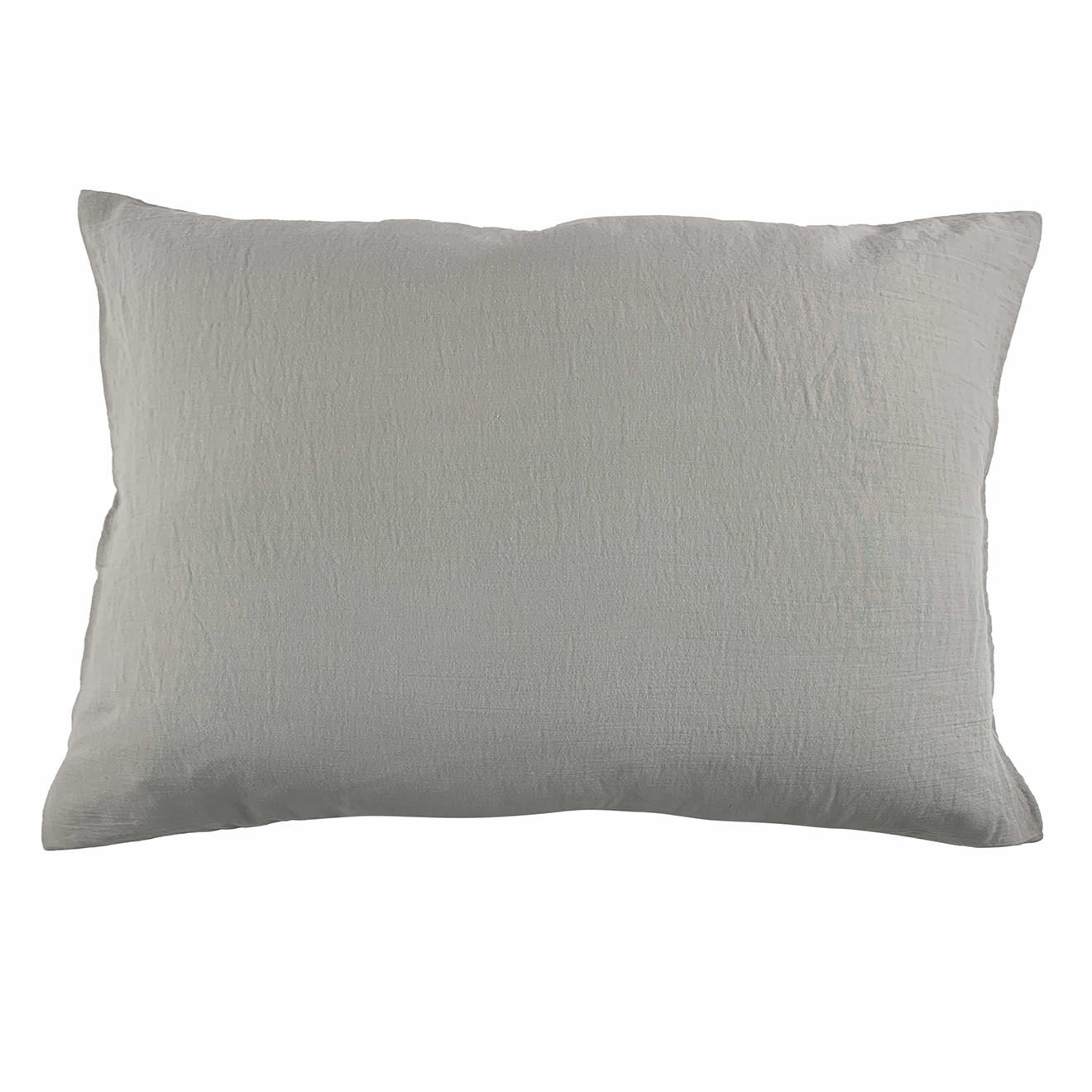 United by PDC Taie d'oreiller 100% Gaze de coton gris perle