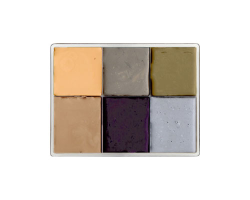 Maqpro - HD Death Palette Fard Creme 6 Farben flach
