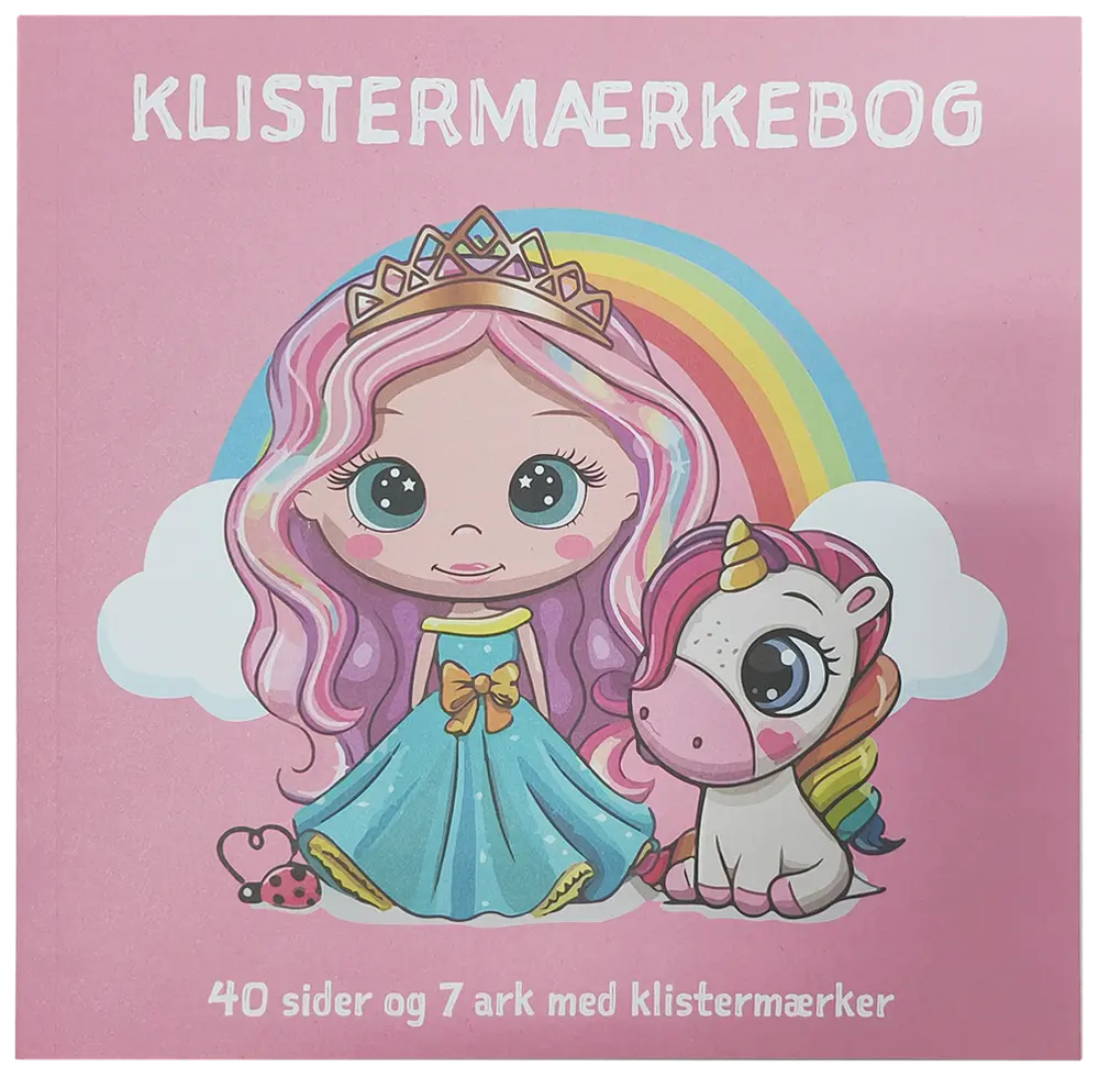 Klistermærkebog Prinsesser