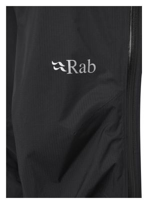 Pantalon Imperméable Femme Rab Downpour Plus 2.0 Noir