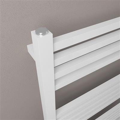 Eastbrook Tuscan Square multirail handdoekradiator 50x80cm 425W wit glans