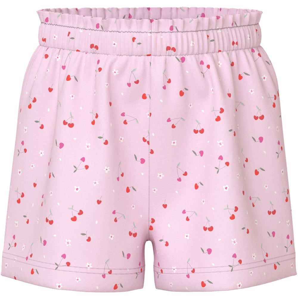Køb Name It Cradle Pink Heart Cherries Nmfvilinse Shorts