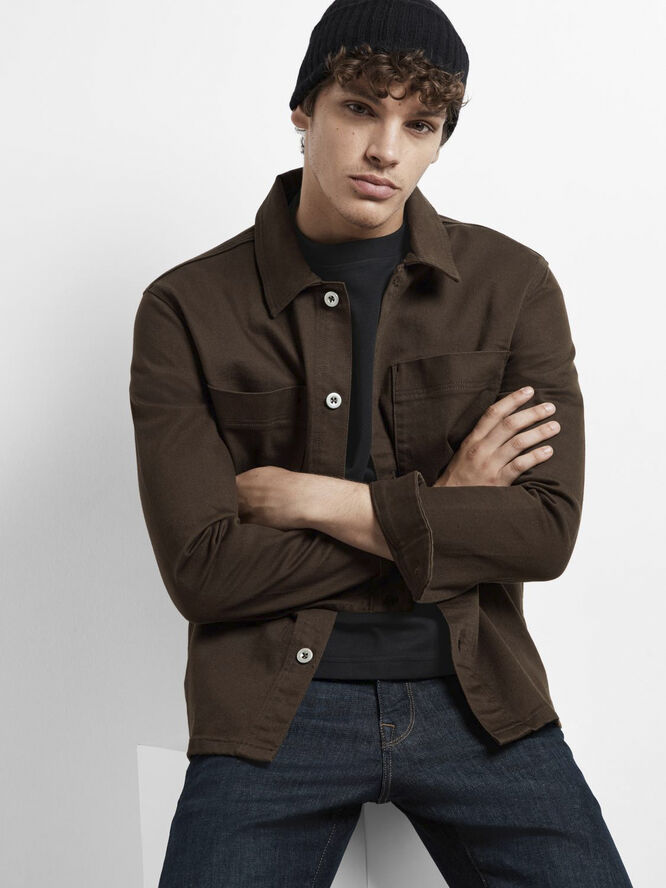 Selected Homme SLHLOOSEOSCAR SS O-NECK TEE NOOS Sort