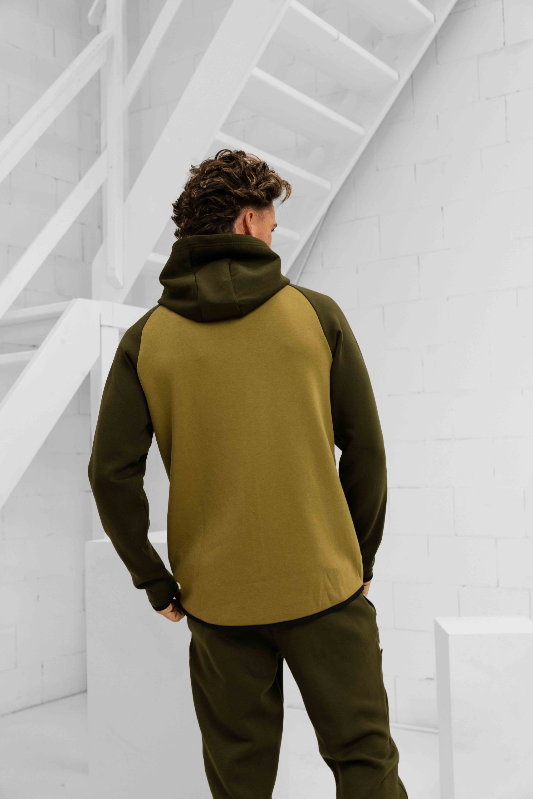 Under Armour Unstoppable Fleece Trainingspak Heren Donkergroen