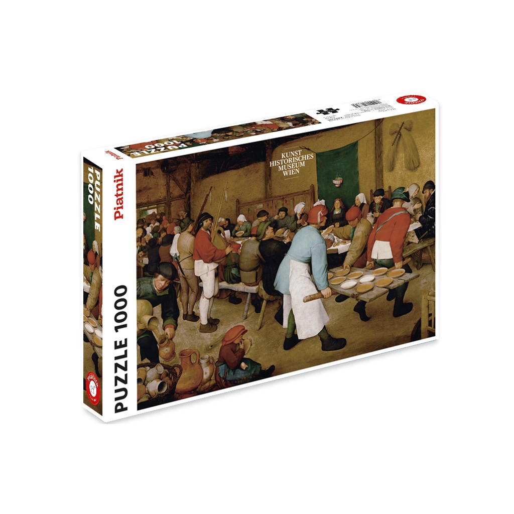 Puzzle - Brueghel - Repas de Noces -1000 pièces