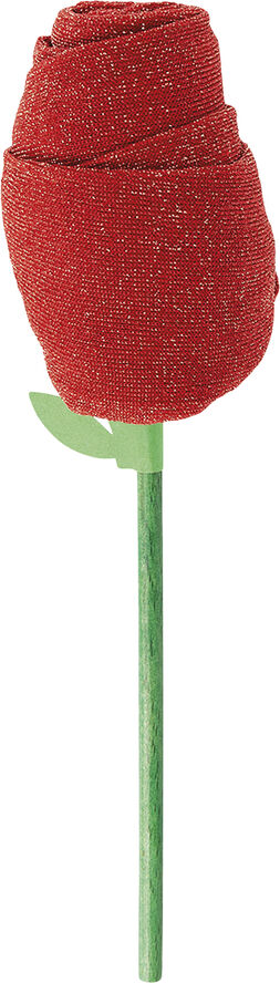 Eat My Socks Strømper - Pretty Rose Red Multi