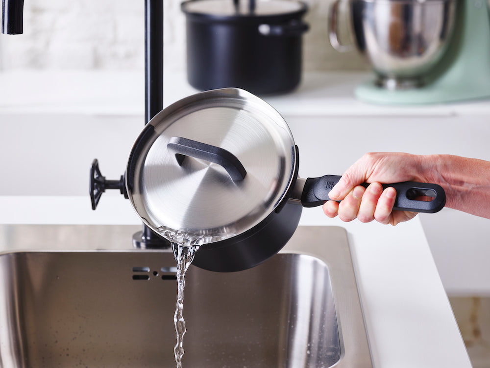 Flow Cool Black RVS pannenset 4-delig