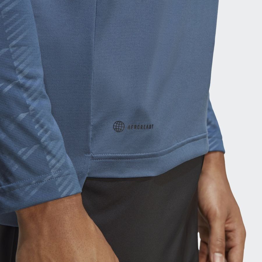 Adidas T-shirt manches longues à demi-zip Terrex Multi
