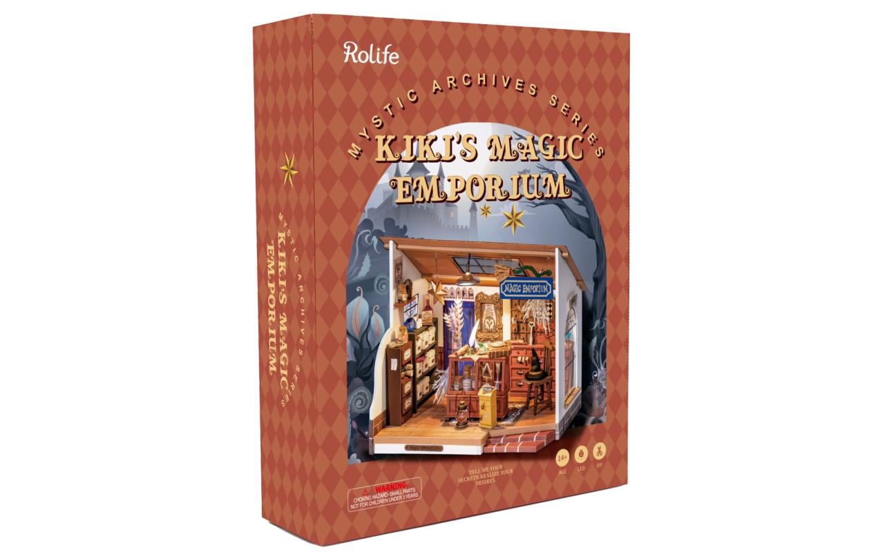 Bausatz Magic Emporium3D-Puzzle aus lasergeschnittenen Holzteilen