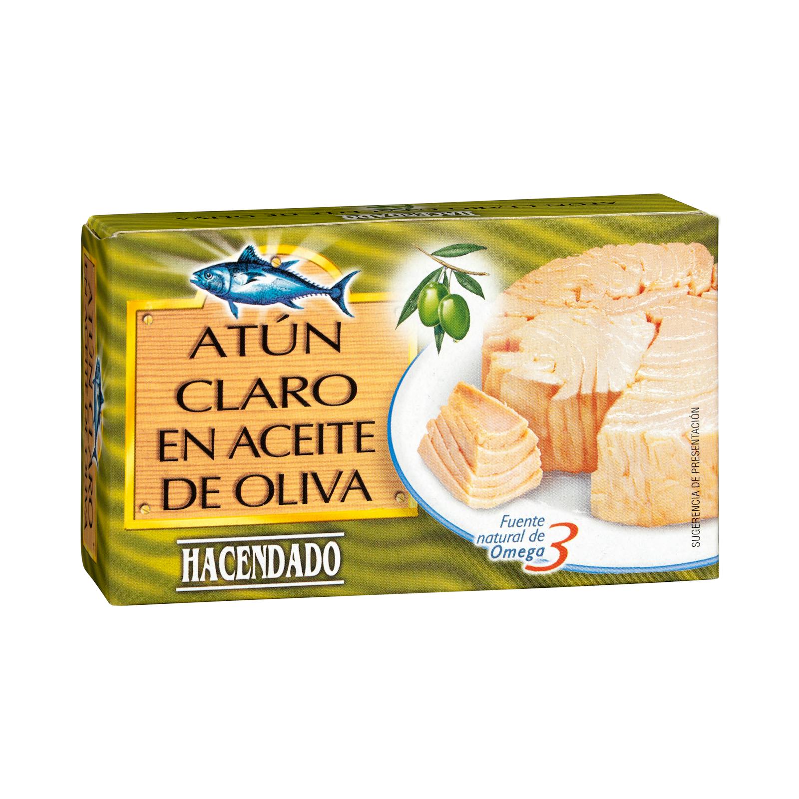 Thon pâle à l'huile d'olive Hacendado