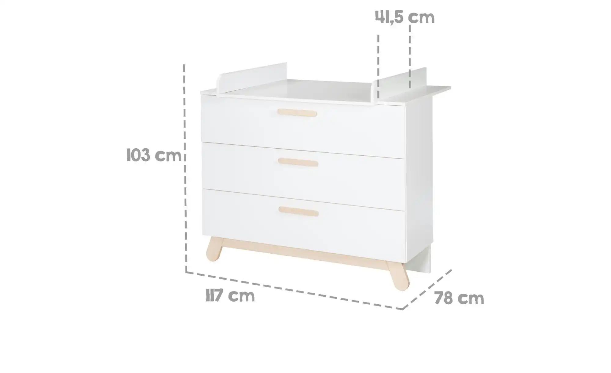 Roba Wickelkommode breit