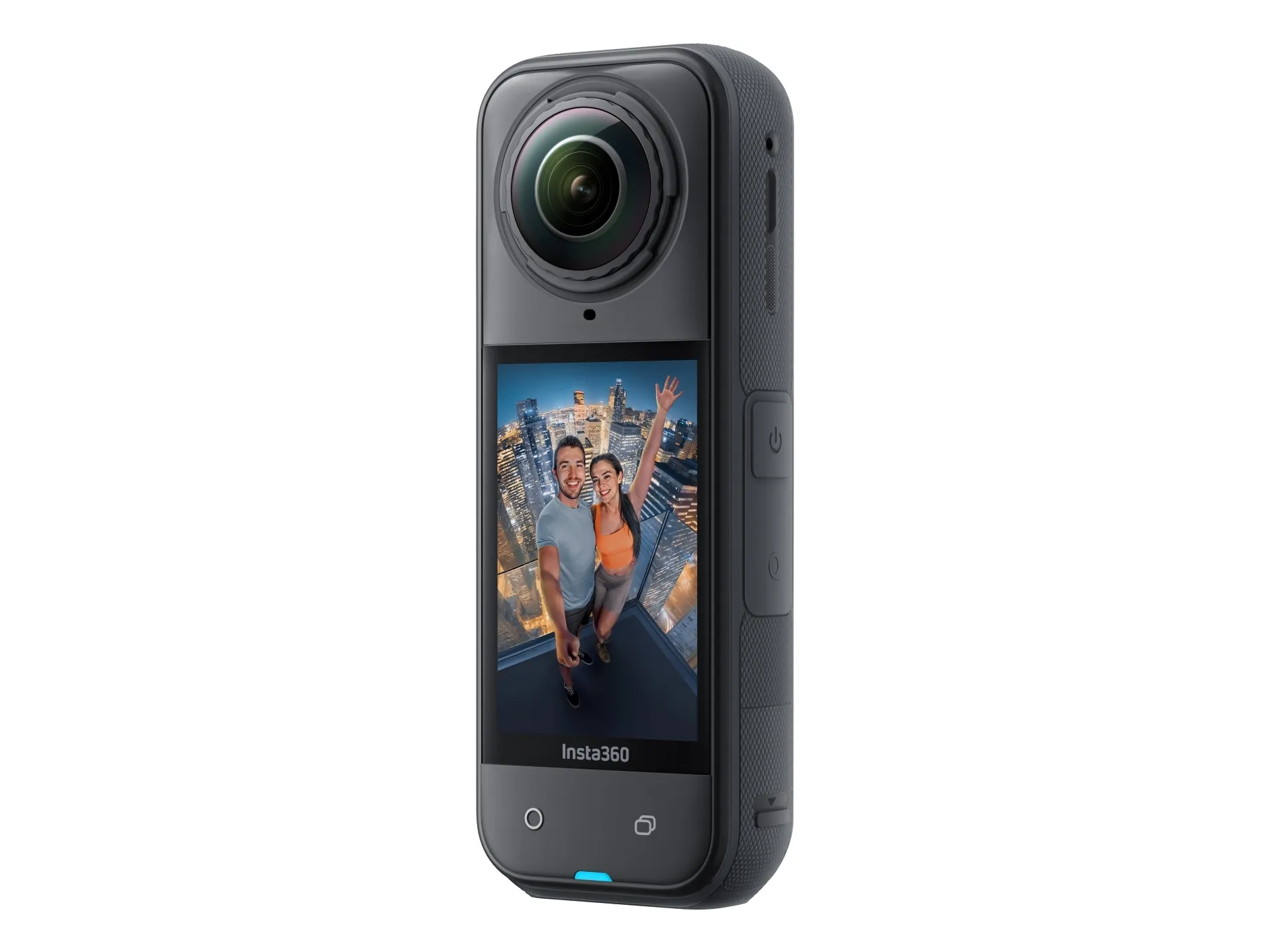 Insta360 X5 - 360° action-kamera - 8K / 30 fps - 72 MP - Bluetooth, Wi-Fi op til 15 m - sort