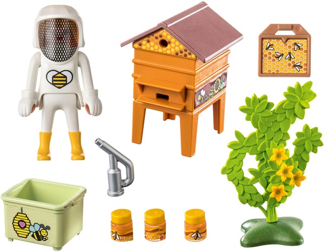 Playmobil® Konstruktions-Spielset »Imkerin (71253), Country« teilweise aus recyceltem Material; Made in Europe