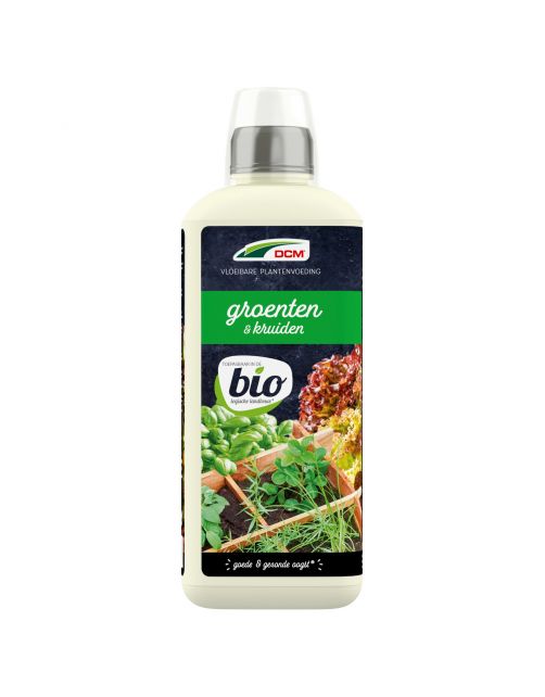 Dcm Meststof Vloeibaar Groenten - Siertuinmeststoffen - 800 ml Bio