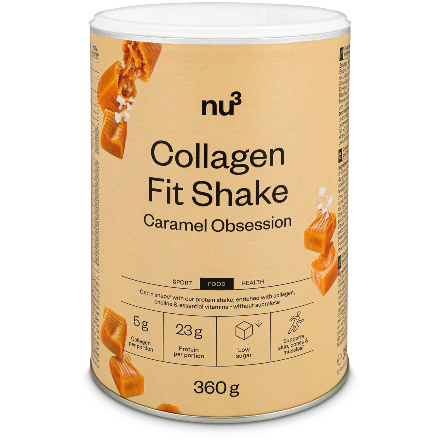 nu3 Collagen Fit Shake Caramel