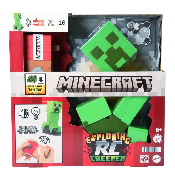Minecraft - explodierender ferngesteuerter Creeper