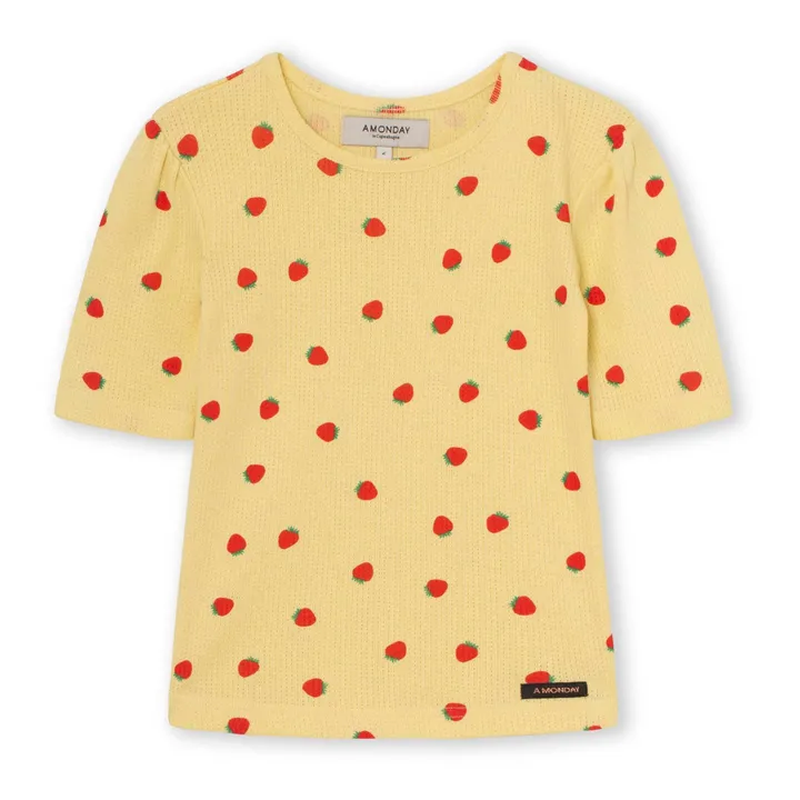 A Monday in Copenhagen T-Shirt Sigga Fraise | Jaune