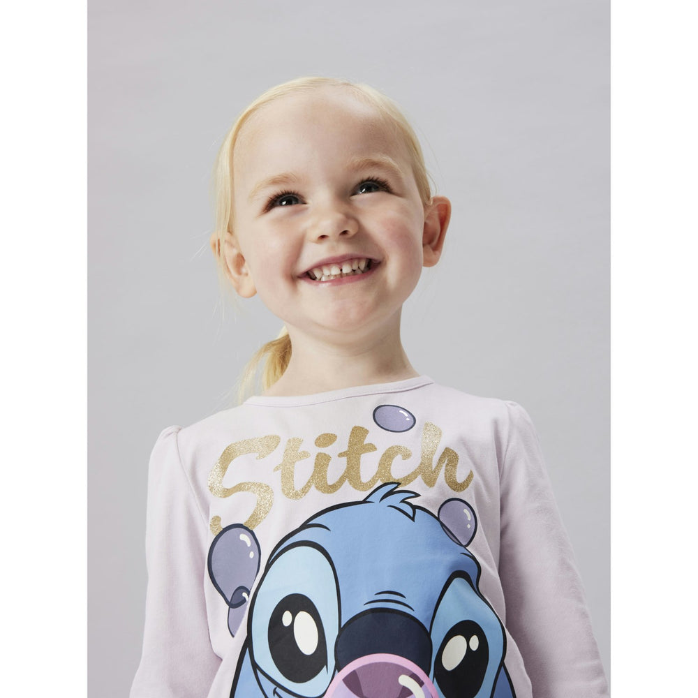 Køb Name It Lavender Fog Nmffufu Stitch Ls Top Box Wdi