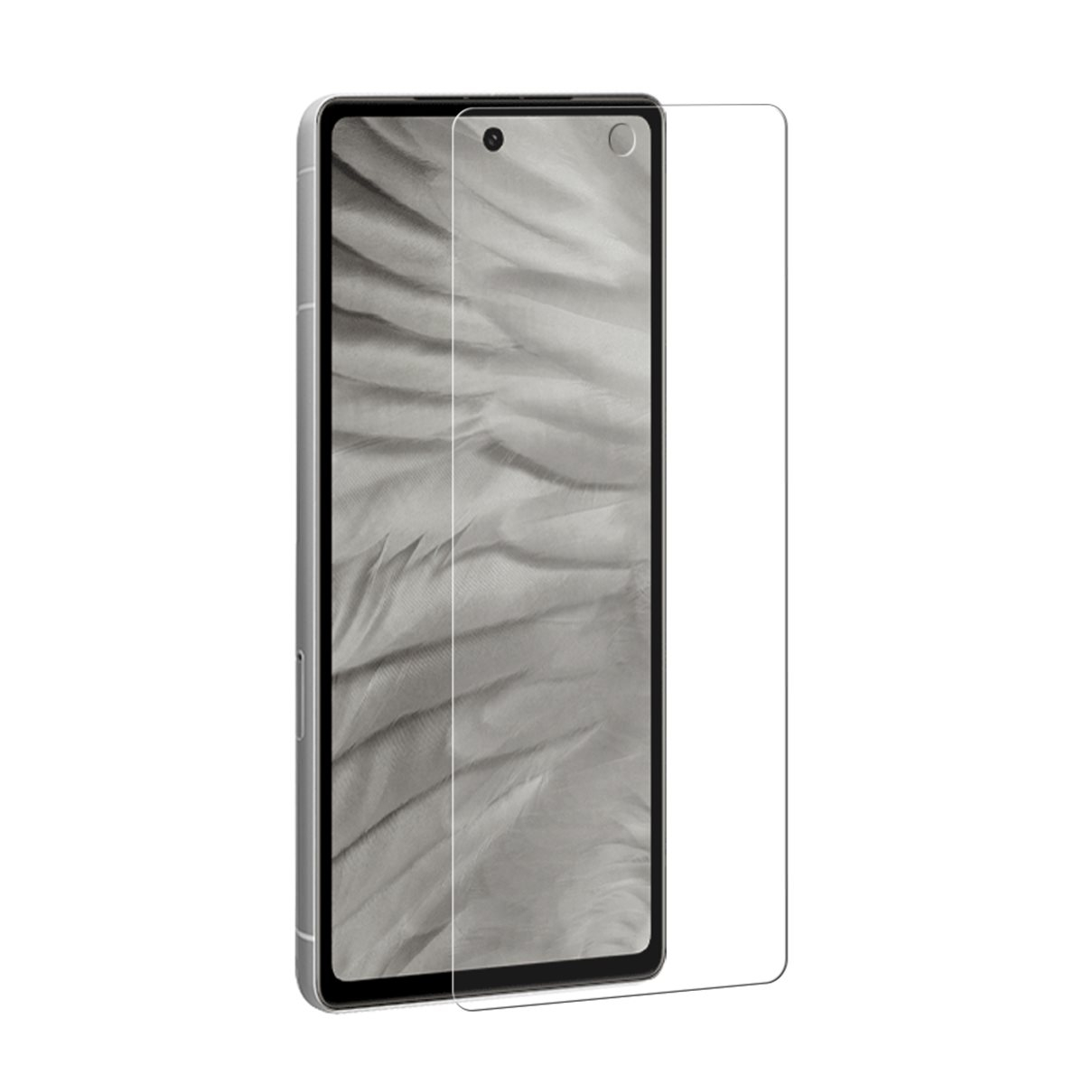 Google Pixel 7a Mountain Glass Clear Panzerglas 2.5D Displayschutz Case Friendly (EGSP00903)