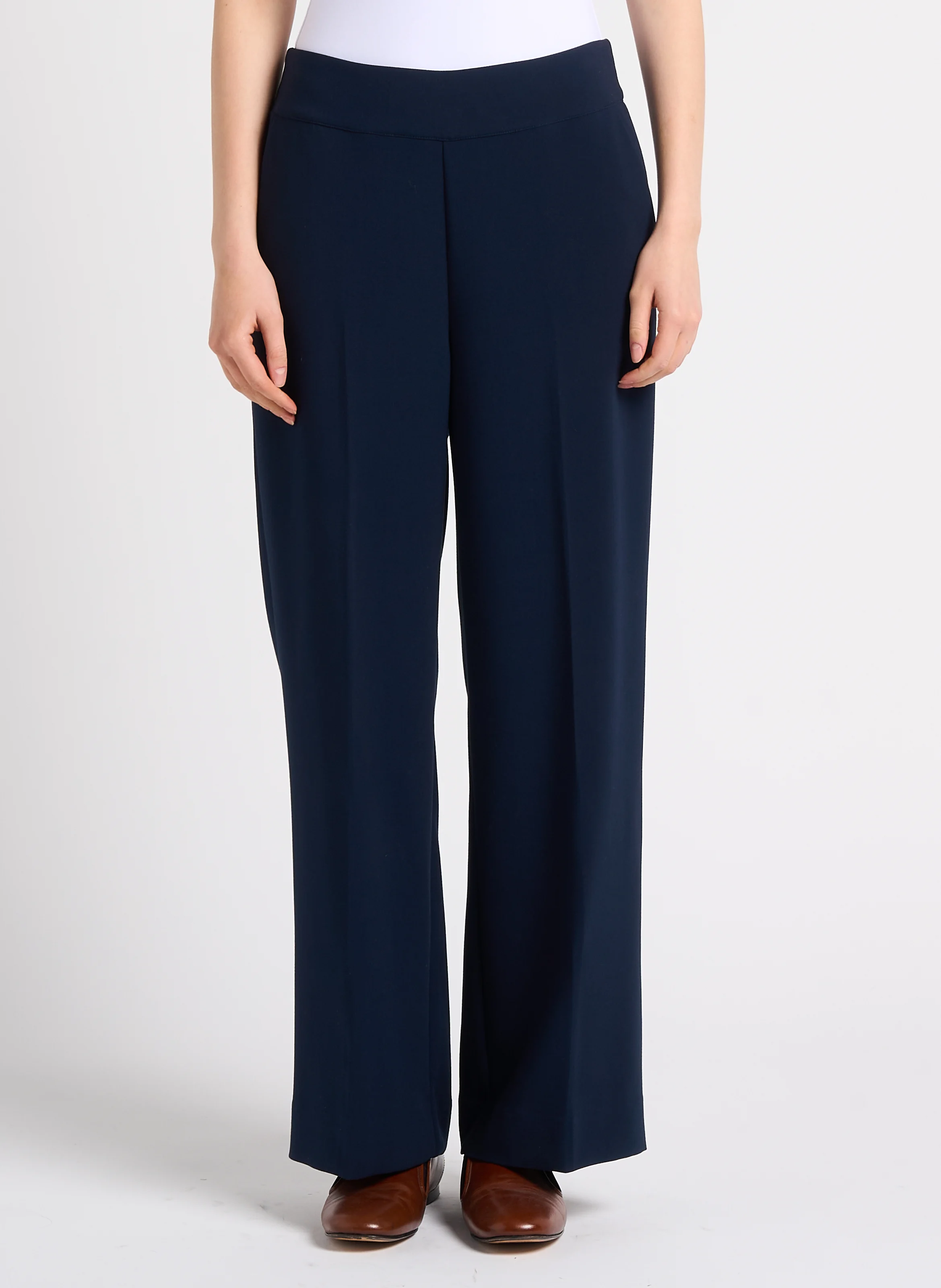 Pantalon large | Bleu