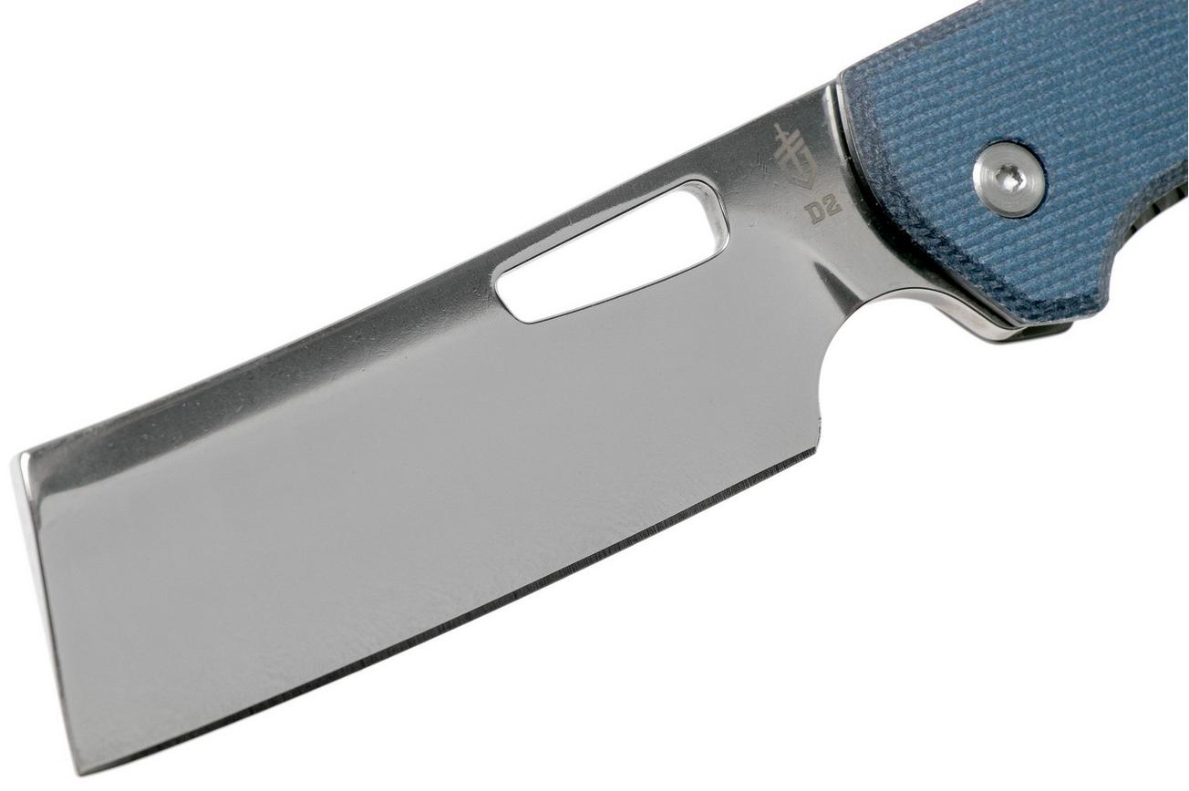 Gerber Flatiron 30-001795 D2 Micarta folding cleaver zakmes