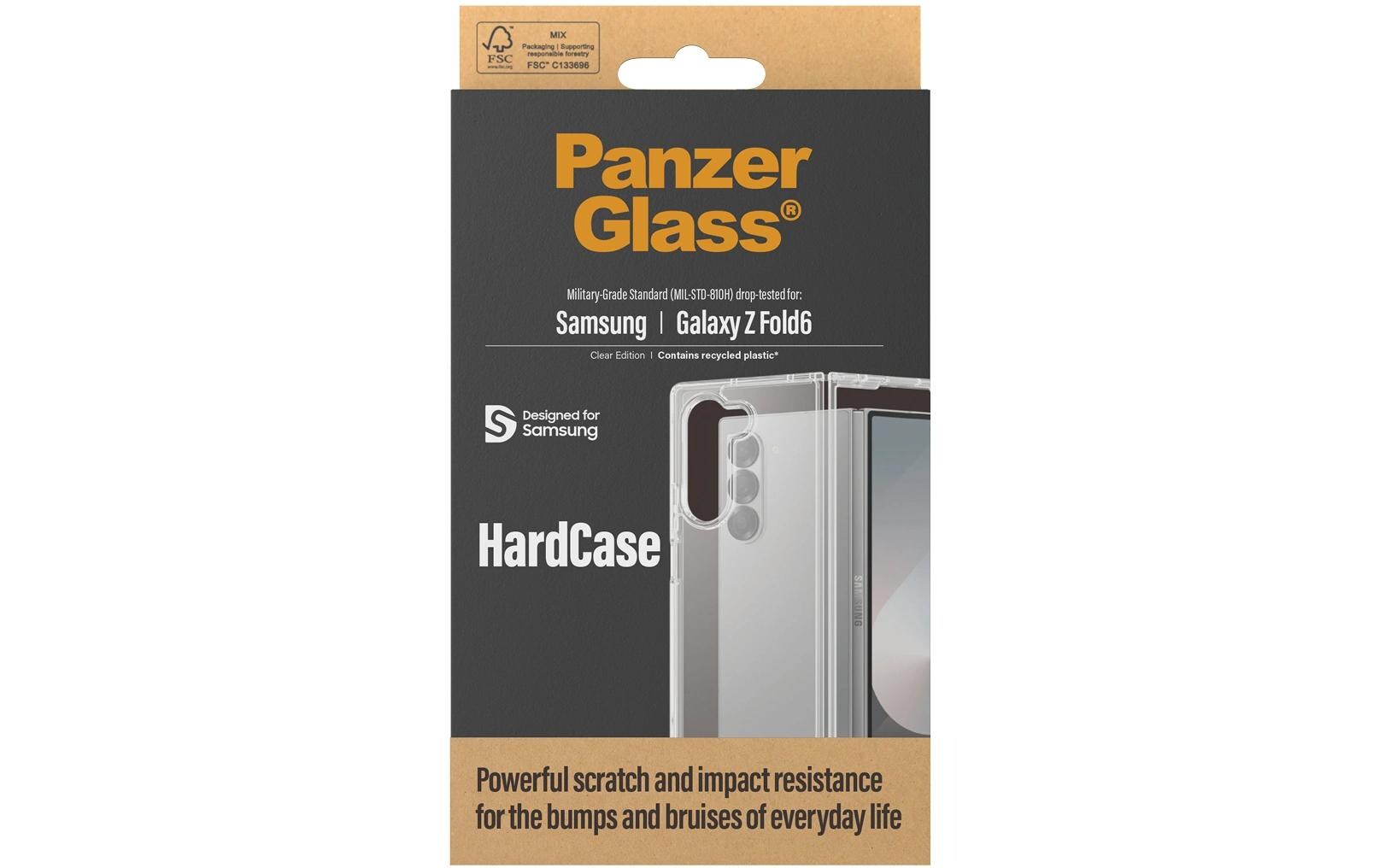 Back Cover Hardcase Galaxy Z Fold6 TransparentTransparente Schutzhülle für das Samsung Galaxy Z Fold6