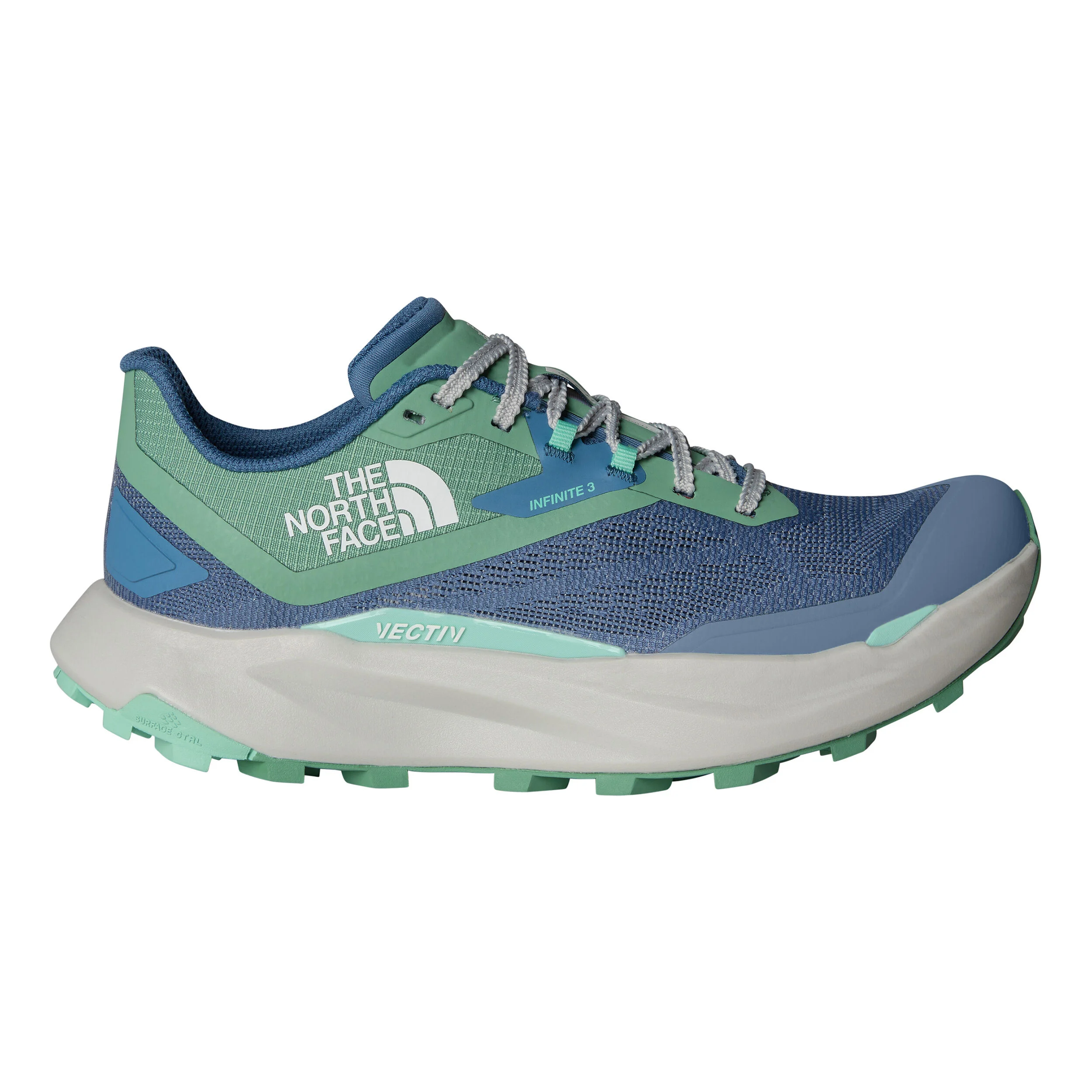 The North Face Vectiv Infinite 3 Chaussure Trail Femmes - Bleu , Vert Clair