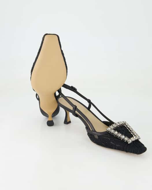 Konstantin Starke Vittoria Slingpumps in Schwarz
