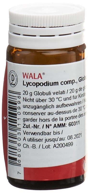WALA Lycopodium comp. Glob Fl 20 g