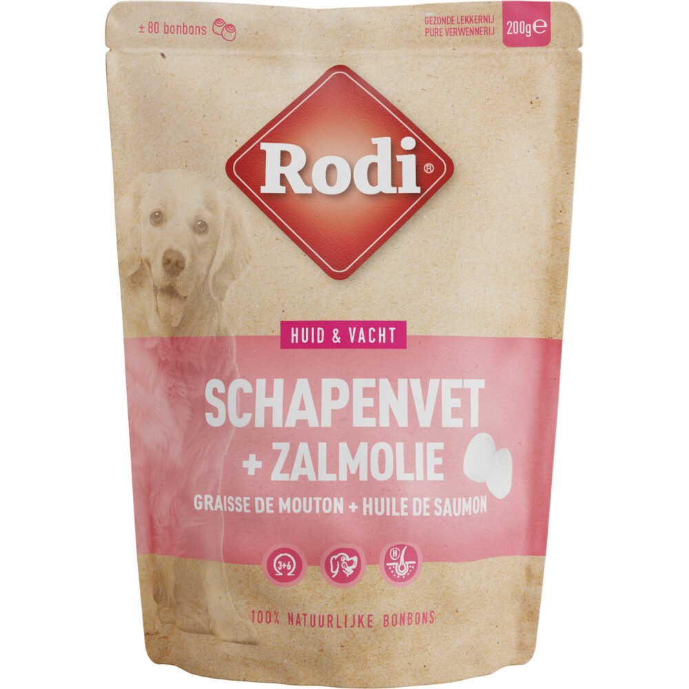 Rodi Exclusive Schapenvet Bonbons Zalm200 gr