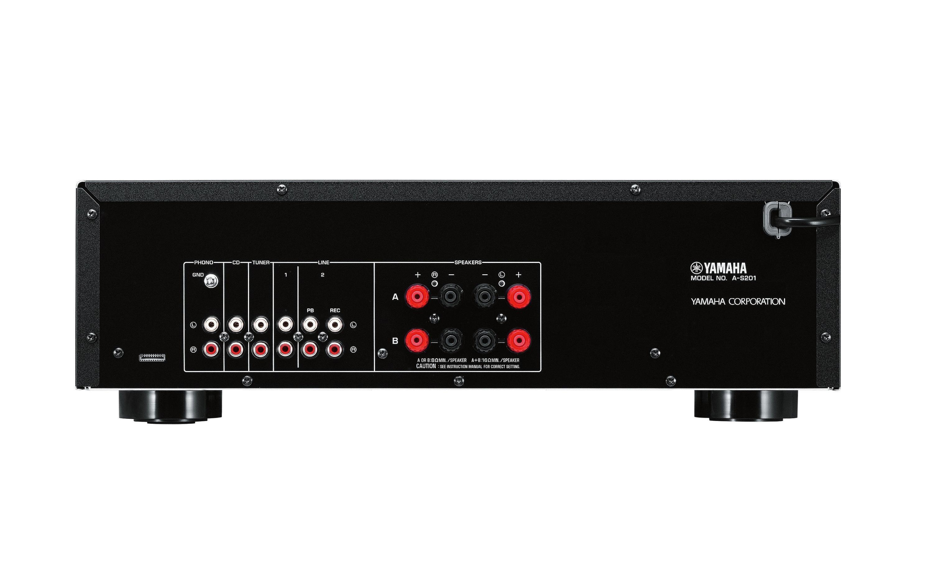 Stereo-Verstärker A-S201 Schwarz<br>Leistungsfähiger Vollverstärker