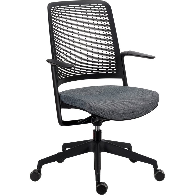 Chaise de bureau Willo avec accoudoirs