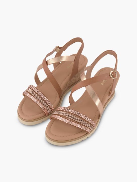 Graceland Sandalette Braun