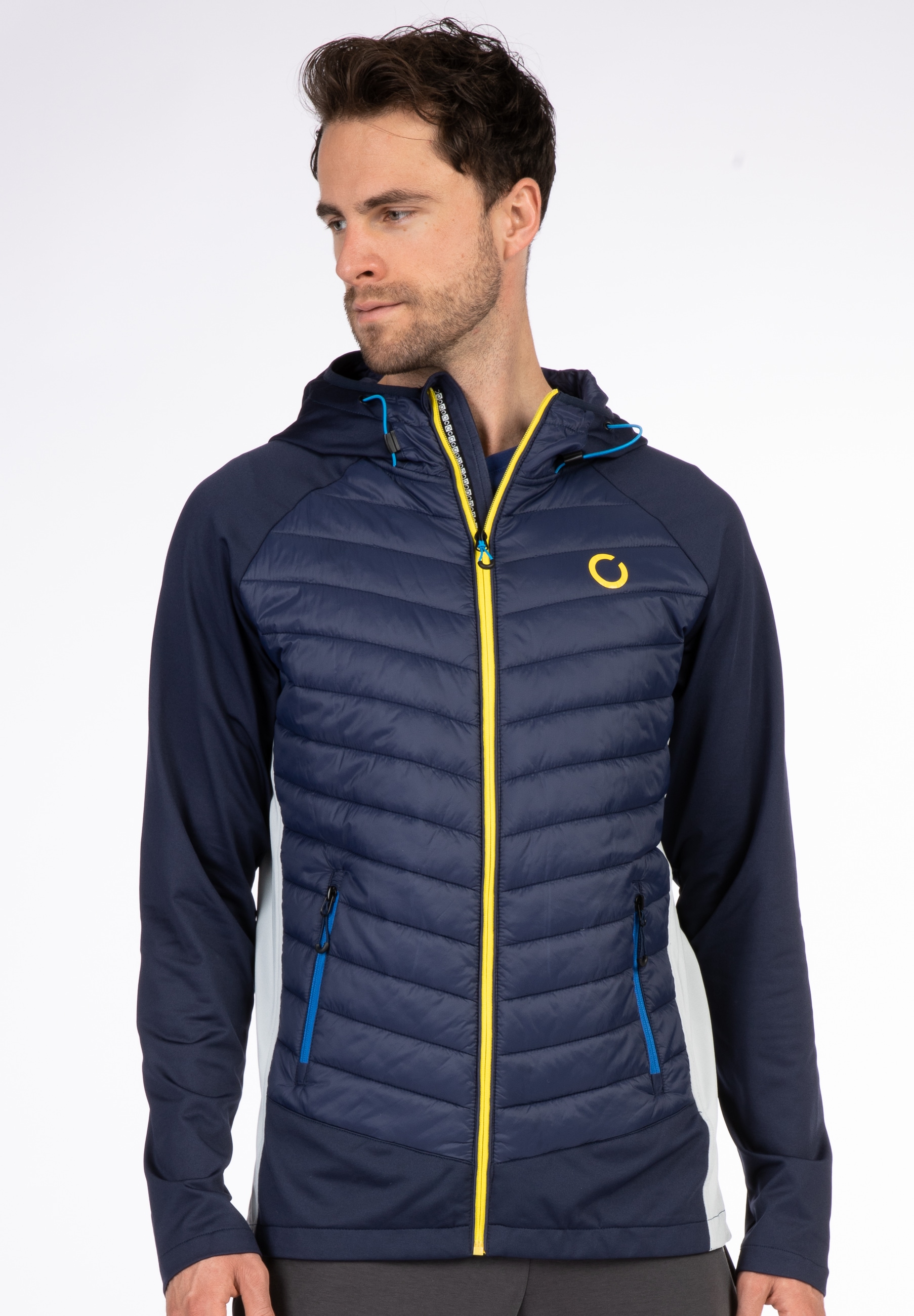 LPO Steppjacke »GILMOUR M MEN« Steppjacke mit schlichtem Design und verstellbarer Kapuze