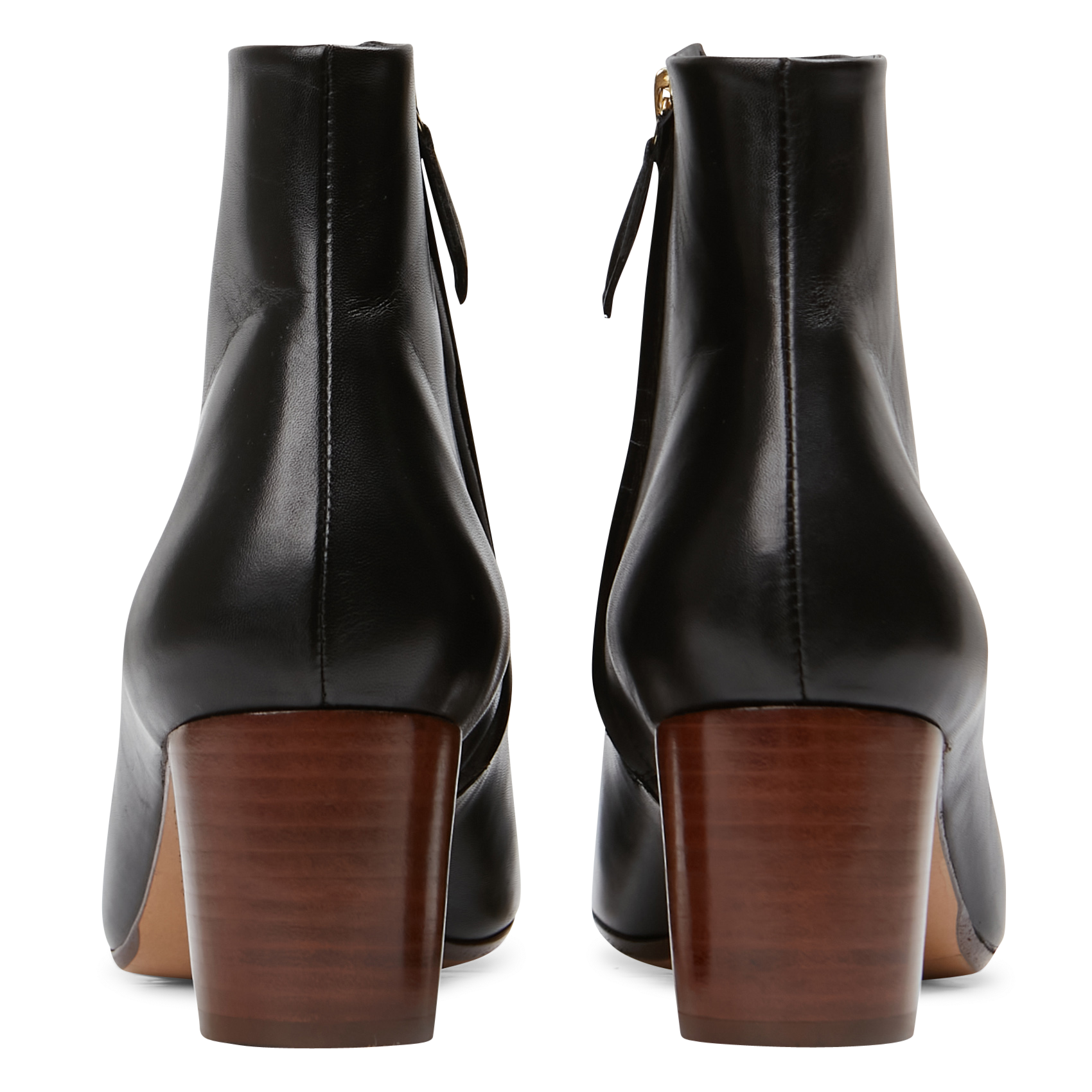 N°290 - Bottines en cuir | Noir