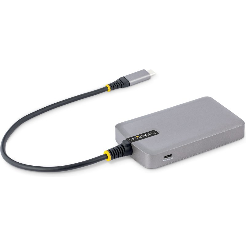 StarTech.com Hub USB-C à 4 Ports - 4x USB-A, 5Gbps - Alimenté par Bus - Hub USB 3.0 avec Câble de 30 cm - Mini Hub USB Type-C - Hub USB de Bureau, USB C vers USB A