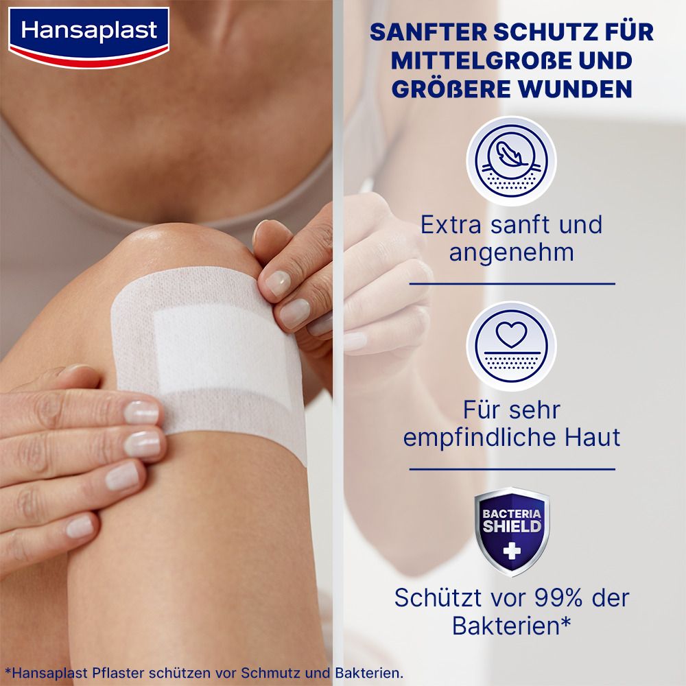 HansaplastUltra Sensitive XXL, 8 x 10 cm