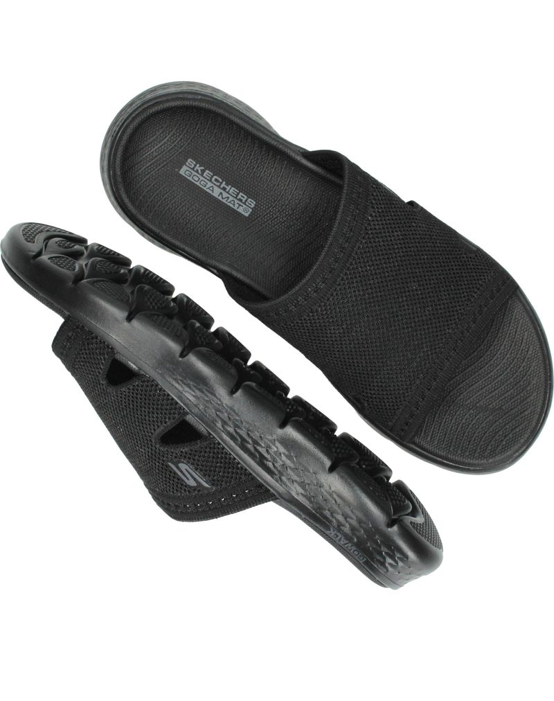 Skechers Go Walk Flex - Isabelle Slippers Zwart Dames