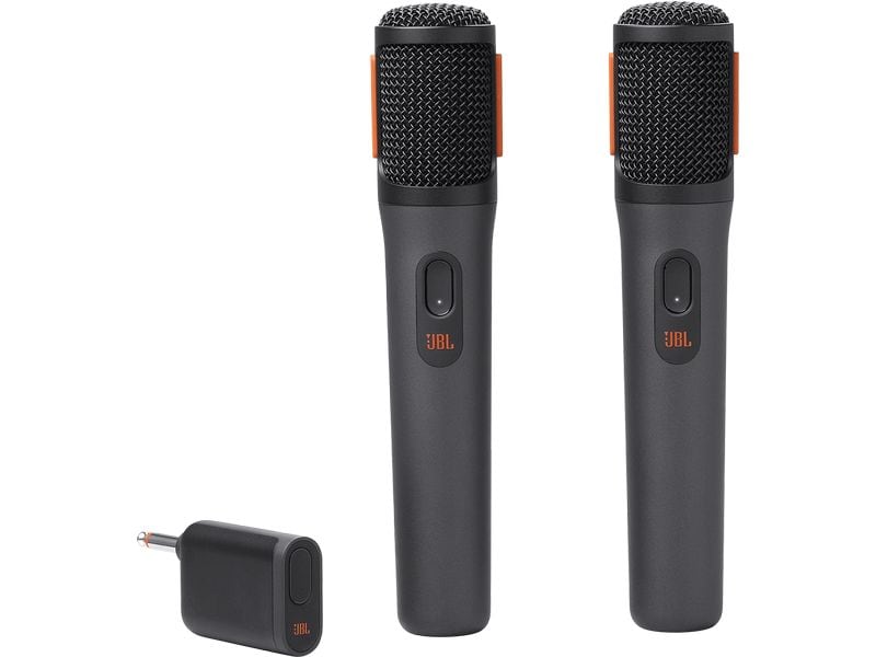 JBL Partybox Drahtloses Mikrofon Schwarz Drahtloses Mikrofon für jede JBL Partybox