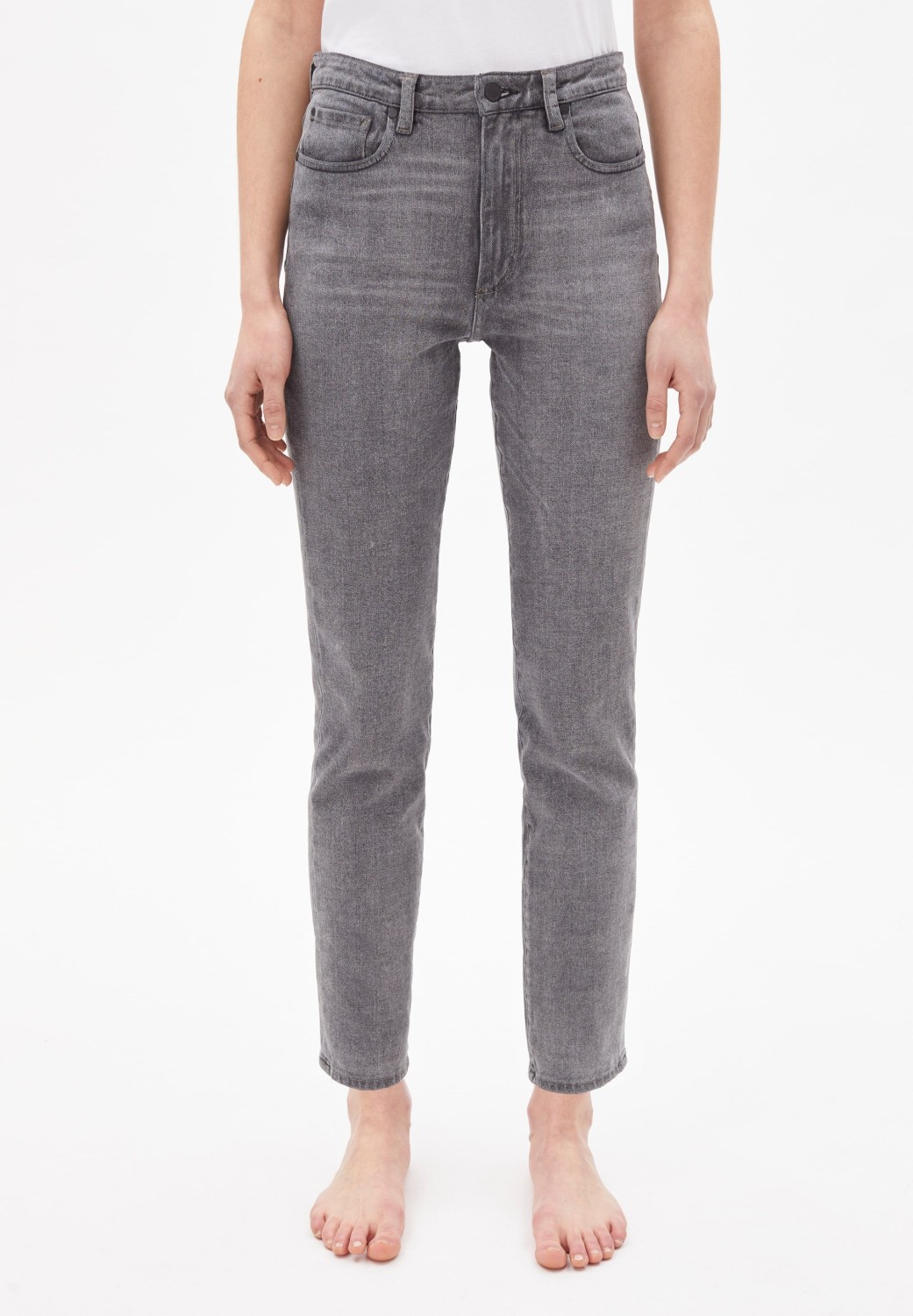 Armedangels Damen-Jeans Lejaani Faded Grey