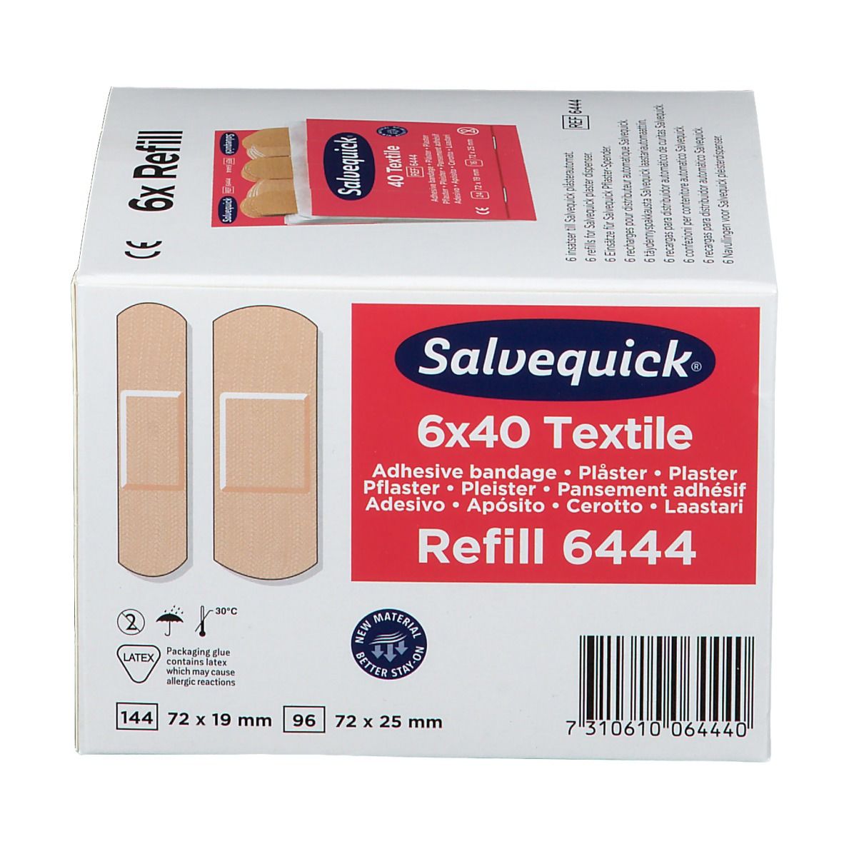 Salvequick® Pflasterstrips elastisch Nachfülleinsätze
