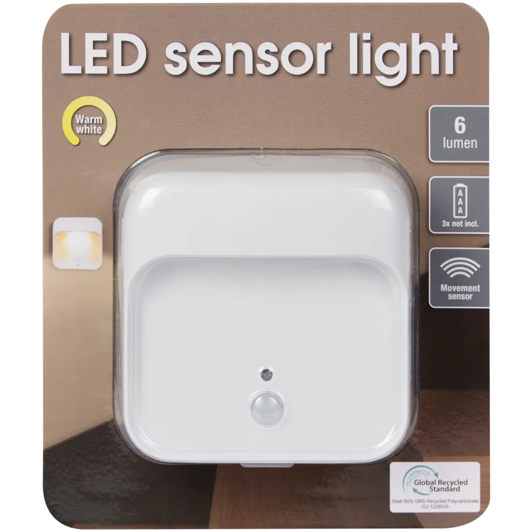 Sensorlamp 6 lumen | diverse varianten