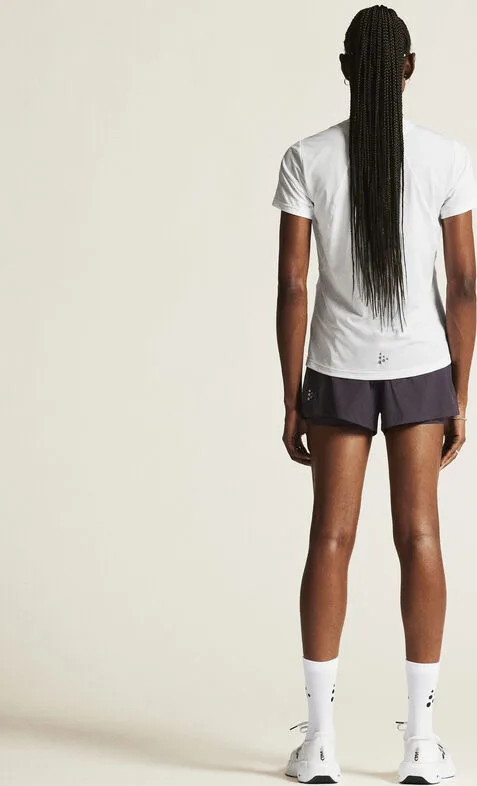 Craft Adv Essence Ss Tee 2 W White
