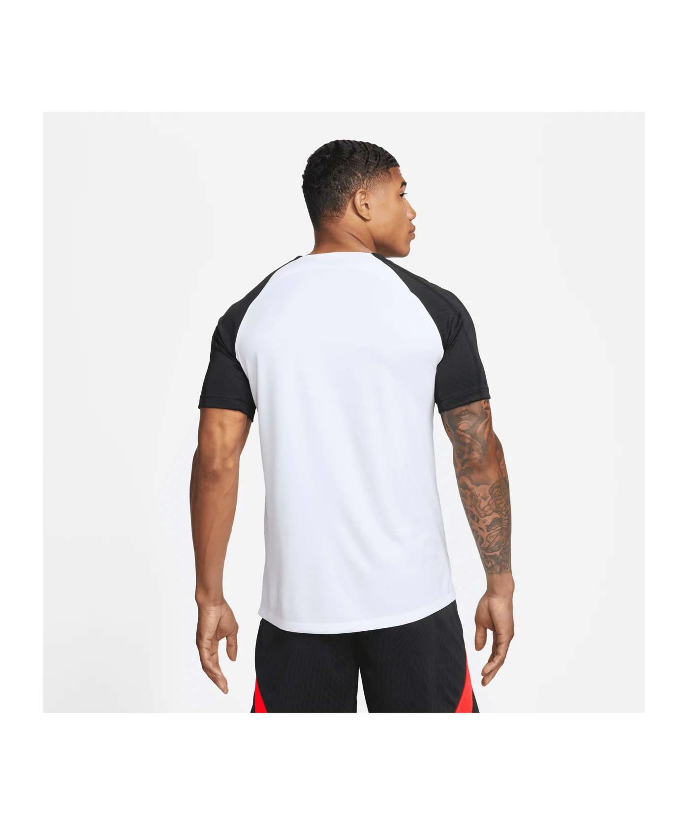 Nike Strike Trainingsshirt Weiss Schwarz Rot F101