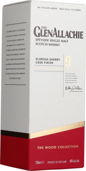 GLENALLACHIE 9 YEARS 2014 OLOROSO SHERRY CASK 70CL