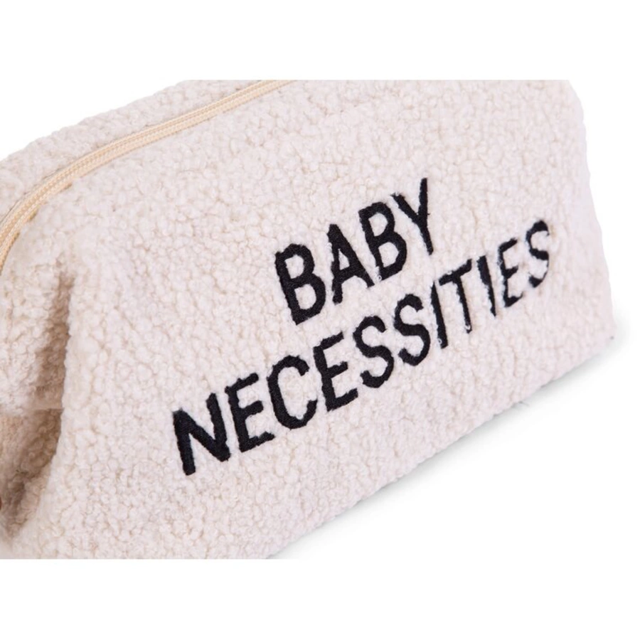 CHILDHOME Baby Necessities Kulturbeutel Teddy offwhite