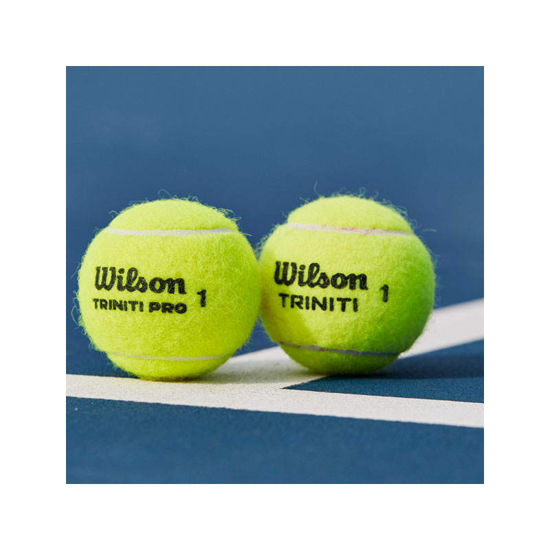 Tube 4 balles Wilson Triniti Pro